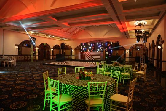 Palash & Jay: after party décor